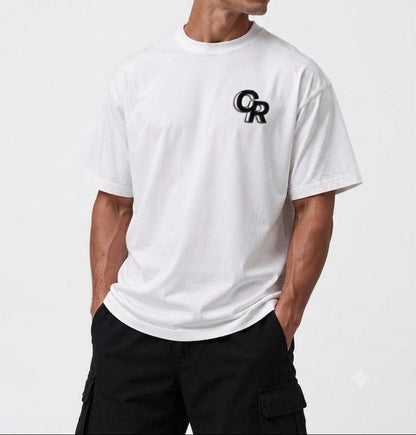 Męski t-shirt boxy fit Cerber™ DEAD SPARRING na modelu przód