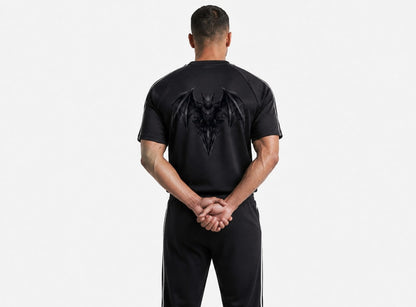 Cerber T-Shirt z Grafiką Dark Wings