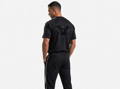 Cerber T-Shirt z Grafiką Dark Wings