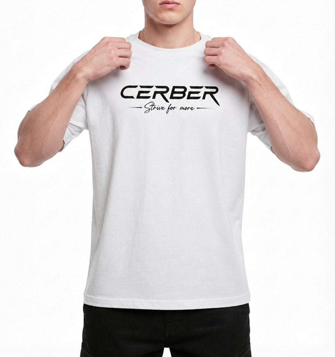Cerber Strive for More T-Shirt z Logo